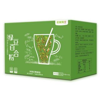 金田国康 绿豆百合抹茶粉 固体饮料 可自制雪糕420g *4件