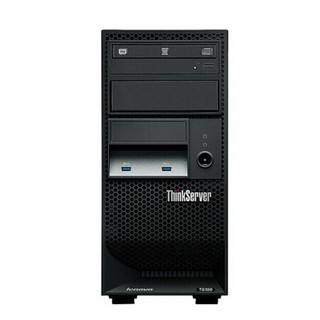 联想（Lenovo）ThinkServer TS250塔式服务器E3-1225V6/32G/2*1T/DVD光驱/集显/DOS/三年保K