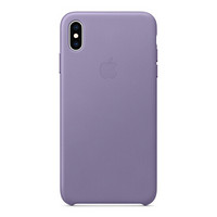 Apple iPhone XS Max 皮革保护壳 - 紫丁香色