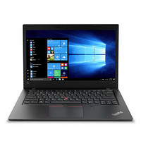 ThinkPad 思考本 L480 14英寸 商务本 黑色(酷睿i7-8550U、R530、8GB、128GB SSD+1TB HDD、1080P）