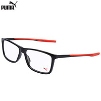 彪马(PUMA)眼镜框男 镜架 透明镜片黑色镜框PU0235O 001 57mm