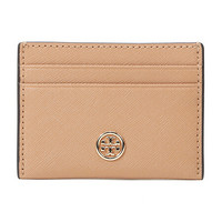 TORY BURCH 托里·伯奇 奢侈品 TB卡包 棕色皮革女士卡包卡夹 54886 900