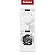 美诺（Miele）洗衣机干衣机套组 9公斤洗涤+7公斤烘干 欧洲原装进口 WCI660 C + TDB120 WP C　