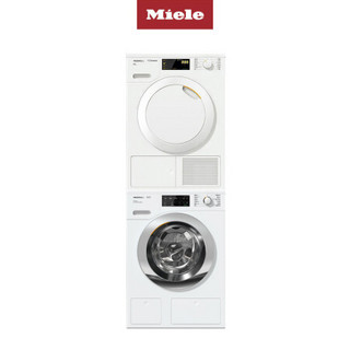 美诺（Miele）洗衣机干衣机套组 9公斤洗涤+7公斤烘干 欧洲原装进口 WCI660 C + TDB120 WP C