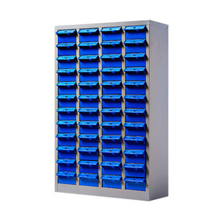 苏美特零件柜元件资料柜效率柜螺丝收纳箱48抽蓝色款