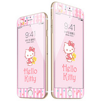 Hello Kitty 苹果6s/6钢化膜 iPhone6s/6碳纤维软边彩膜手机保护贴膜 早安凯蒂