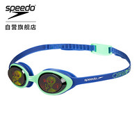 SPEEDO 速比涛 泳镜 811597C620 蓝色/绿色