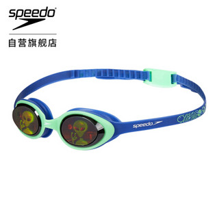 SPEEDO 速比涛 泳镜 811597C620 蓝色/绿色