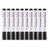 三木(SUNWOOD)效率王系列 10支装黑色 单头油性白板笔 会议物流绘画速干型白板笔  P3