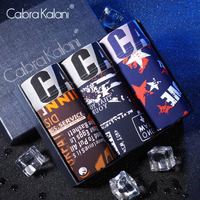 cabrakalani男士内裤冰丝感男内裤性感中腰薄款四角男士平角内裤3条装 混色A XXXL(185/110)