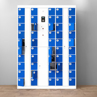 中伟智能手机柜存放柜电子存包柜手机寄存柜电子储物柜智能柜—50门可定制可选颜色