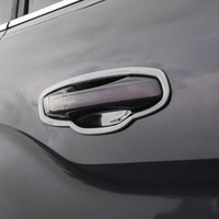 小忙牛（Mcow）适用大众途昂门碗贴途昂改装专用配件外车门拉手装饰改装车身饰条 外门碗 蓝钛 4件套
