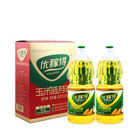 优稼得 玉米油 物理压榨食用油 非转基因 玉米胚芽油礼盒2.5L*2