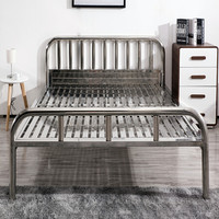 奈高 NG单人床201不锈钢钢架床简约现代员工学校宿舍公寓床2000*1500