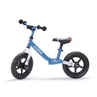 AING爱音儿童平衡车滑步车  玩具溜溜车滑行车学步车 3-6岁宝宝无脚踏单车自行车 闪电（蓝）