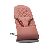 BABYBJORN 006035 婴儿便携式可折叠棉质摇椅 陶粉色