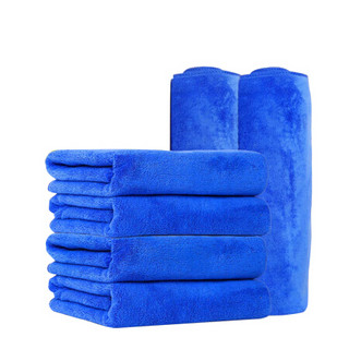 可令（CLEMENS）高品质超细纤维洗车毛巾 擦车毛巾吸水毛巾加厚型 30*60cm 5条