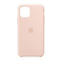 苹果 Apple iPhone 11 Pro 硅胶保护壳 - 粉砂色