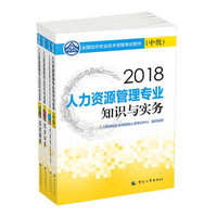 经济师中级2018人力资源配套套装 2018年全国经济专业技术资格考试用书人力资源专业套装 人力资源专业知识与实务+同步训练+全真模拟测试+应试指南（全4册）