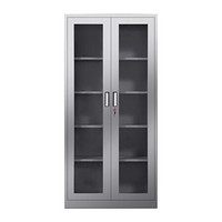 奈高 NG办公家具不锈钢药品柜医疗器械展示柜304通玻文件柜