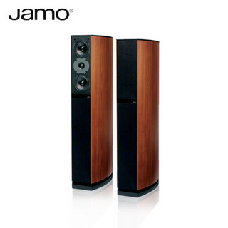 尊宝（JAMO）D570 落地无源HIFI发烧音箱家庭影院音响 暗苹果色