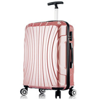 贝尔贝拉（B.L.B.L）拉杆箱女旅行箱28英寸轻盈行李箱男万向轮密码箱 玫瑰金