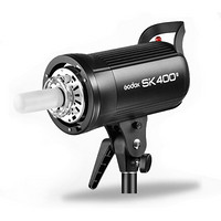 Godox 神牛 SK400II 二代摄影灯 2.4G内置接收400W闪光灯 补光灯柔光灯  人像产品拍摄内置X1系统