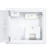 DELIXI 德力西 电气(DELIXI ELECTRIC)家用暗装 弱电箱 多媒体光纤箱 空箱 多媒体信息箱 集线箱 中箱金属面板
