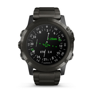 佳明 GARMIN  D2 Delta  PX航空飞行员多功能心率腕表GPS导航智能运动手表钛合金旗舰款