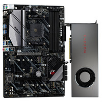 华擎（ASRock）X570 Phantom Gaming 4主板+华擎（ASRock）Radeon RX 5700 8G 板卡套装