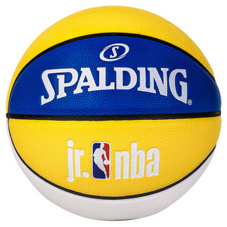 斯伯丁Spalding 2019新款JRNBA儿童小学生幼儿园学用训练篮球室内外4号PU皮76-421Y