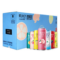 锐澳（RIO）洋酒 预调 鸡尾酒 果酒 微醺系列 3度 330ml*14罐（7种口味）礼盒装