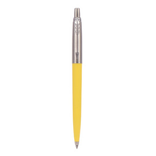 PARKER 派克 Jotter乔特系列 按动签字笔 黄色胶杆 0.55mm 单支装