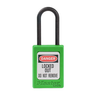 MASTERLOCK/玛斯特锁 工业安全挂锁 绝缘 防磁 防电火花 工程电力锁 上锁挂牌 S32 绿色
