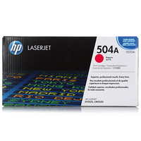 惠普（HP）LaserJet CE253A 原装正品 品红色硒鼓 504A（适用Color LaserJet CP3525/3525n/3525dn）