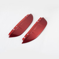 小忙牛(Mcow)小忙牛改装饰适用18款2017别克昂科威后视镜雨眉雨挡19专用挡雨板 昂科威 雨眉 紫檀红