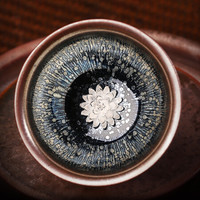 束氏 氏 建阳建盏镶银主人杯茶杯油滴鹧鸪斑品茗杯铁胎茶盏杯子原矿釉陶瓷茶具束口镶银花盏