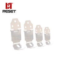 锐赛特（RESET）RST-306 直角门锁扣90度门扣 转角门扣 插销门栓搭扣防盗门扣挂锁配螺丝 1号 110mm 5个装