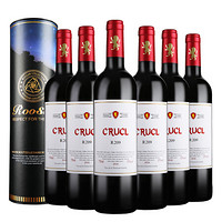 罗莎红酒 原瓶进口 罗莎萄客R209干红葡萄酒六支装 750ml*6