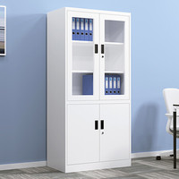 金经金属文件柜铁皮柜办公室资料柜钢制财务柜档案办公柜暖白大器械柜