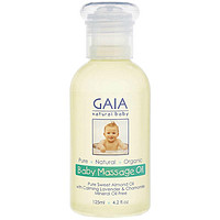 银联专享：Gaia 天然婴儿按摩油 125ml