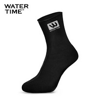 WATERTIME 蛙咚 沙滩袜子冬泳袜子成人男女浮潜潜水袜装备W741218银灰色 L