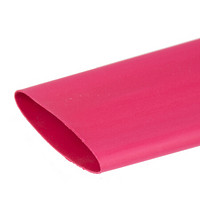 RS Pro欧时 热缩套管 红色 聚烯烃, 2:1 套管直径 25.4mm 套管长度 1.2m