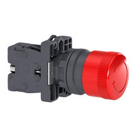 施耐德电气（Schneider Electric）急停按钮 XA2 红色 塑料 按钮 XA2ES442 30mm