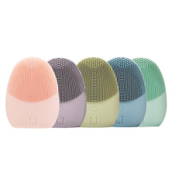 名创优品(MINISO)电动硅胶毛孔清洁洗脸仪美容仪 颜色随机发 *2件