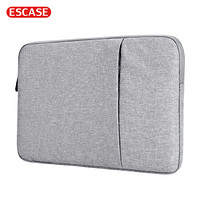 ESCASE 苹果MacbookAir13.3英寸内胆手提包 荣耀MagicBook笔记本电脑包14英寸华为电脑平板包男女 01和谐灰