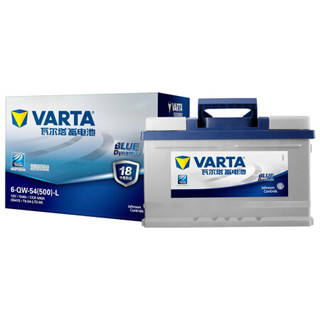 瓦尔塔(VARTA)汽车电瓶蓄电池蓝标55415 12V 野马F10/F12/F16/F20 以旧换新 上门安装