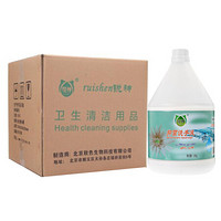 锐神抑菌洗手液3.8kg*4桶/箱大桶装家庭酒店餐厅食品行业专用补充装洗手液淡香型白色液体赠洗手液500ml/小瓶