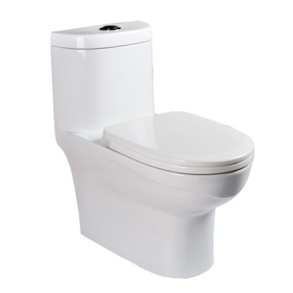 欧泰(outai)马桶家用卫生间抽水坐便器大管道虹吸式防臭座便器( pp