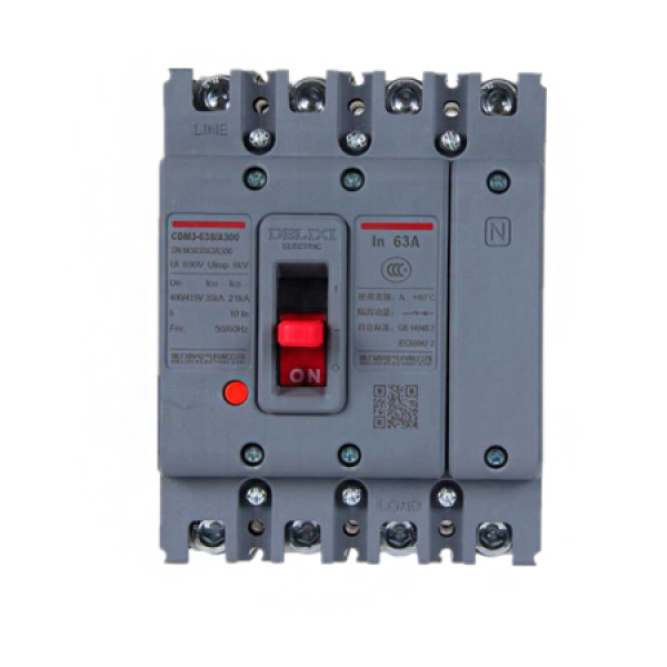 开关cdm3-250s/4300a档塑壳断路器空开过载保护三相四线塑壳开关200a